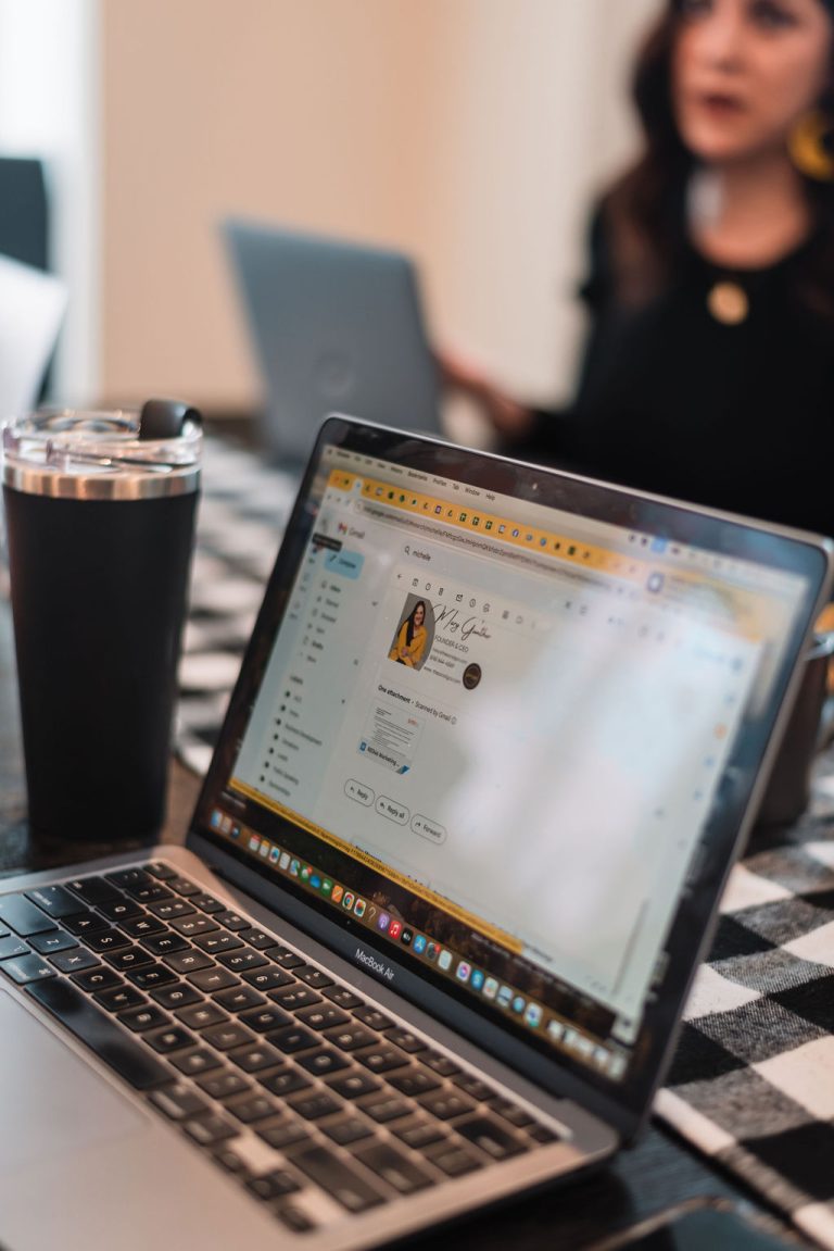 Social G Co Checking Email