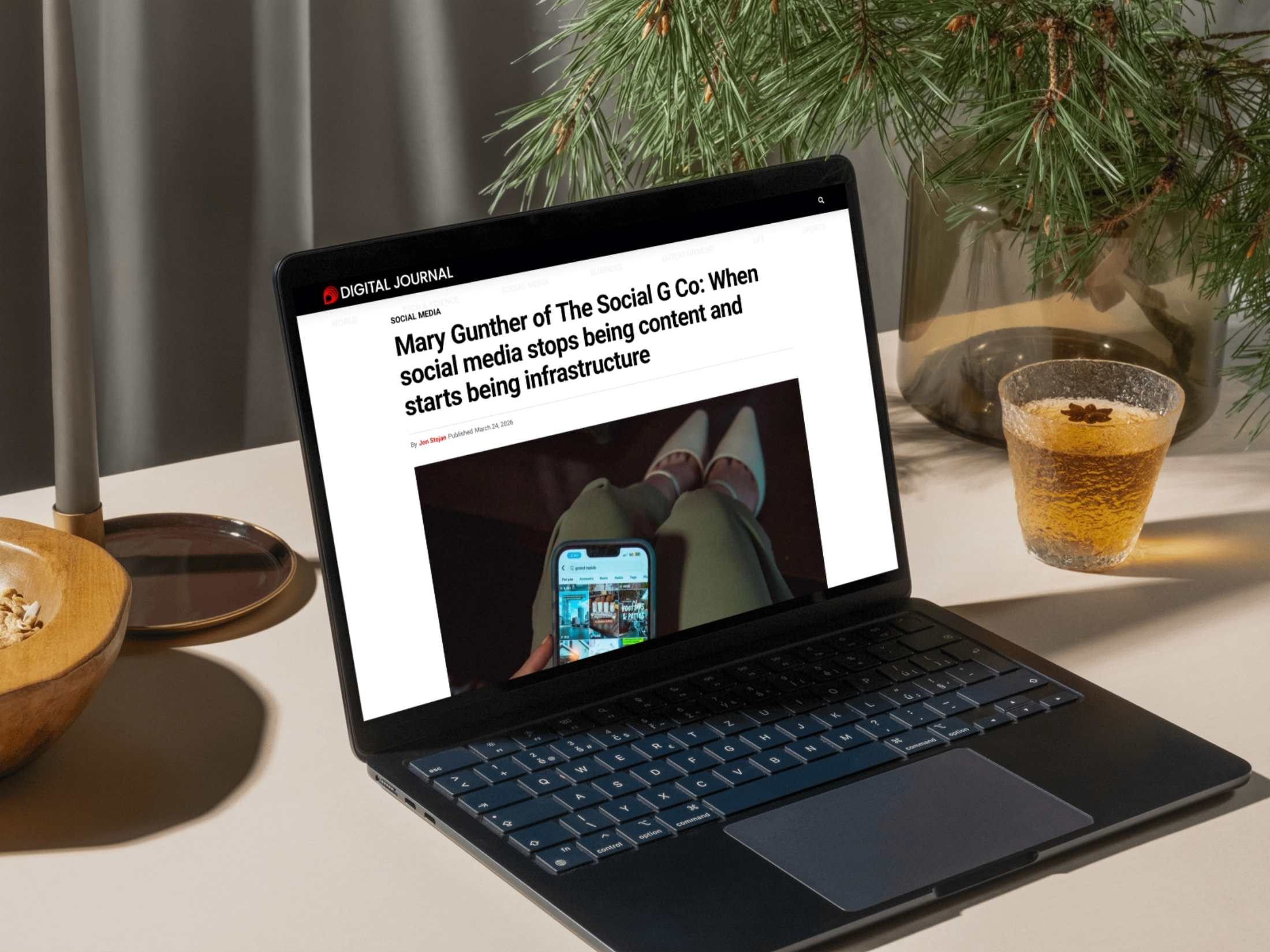 Digital Journal: Mary Gunther of The Social G Co: When social media stops being content and starts being infrastructure