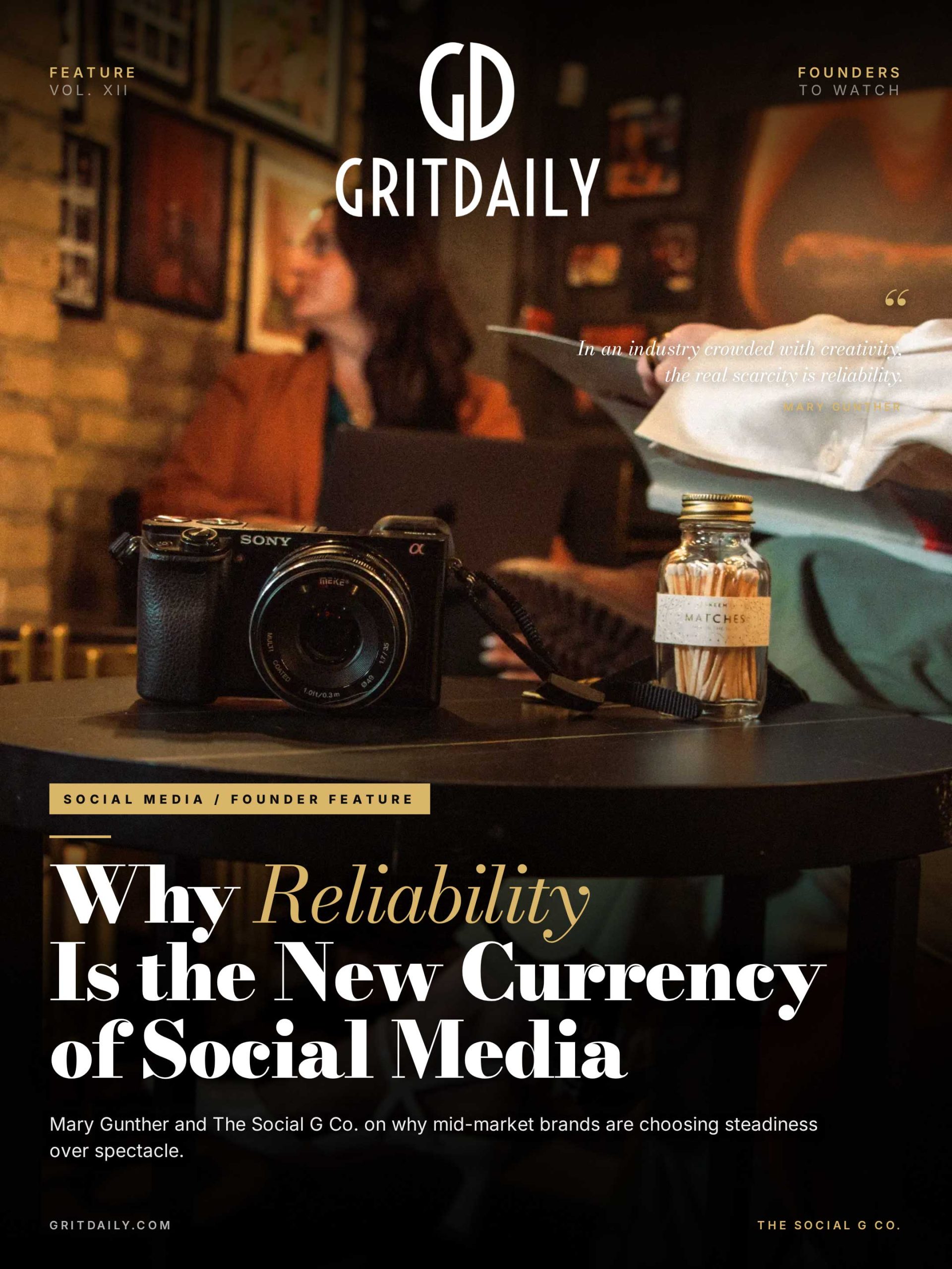 The Social G Co in Grit Daily.
